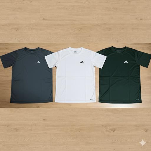 🔥  Kit 3 Camisetas DRY-FIT - Alta performance